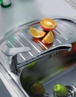 Смеситель для кухни Frap F4214-B хром